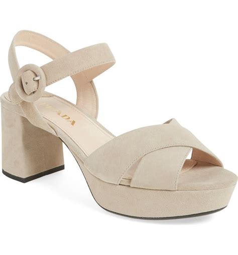 Prada platform shoes women